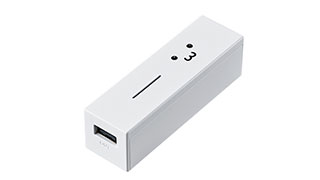 スリム設計。持ち運びに便利なコンパクトモバイルバッテリー スリム設計。持ち運びに便利なコンパクトモバイルバッテリー