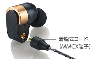 ハイレゾ音源対応ステレオヘッドホン - EHP-R/HH1000ABK