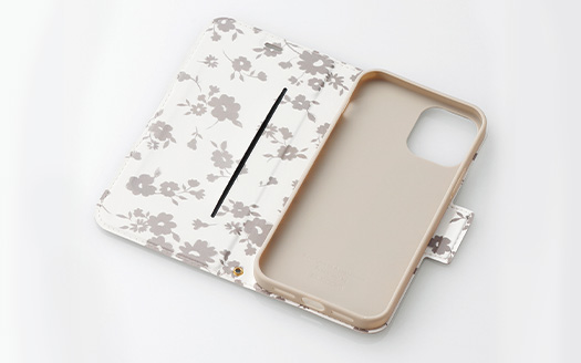 iPhone 12/12 Pro レザーケース UltraSlim Flowers 磁石付き iPhone 12/12 Pro レザーケース UltraSlim Flowers 磁石付き