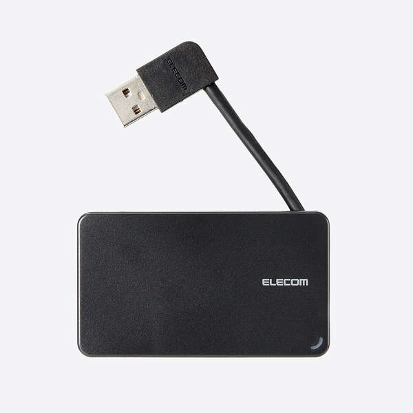 USB2.0対応メモリカードリーダー/ケーブル収納型タイプ | エレコム