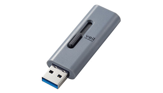 スライド式USB3.2(Gen1)メモリ  エレコムダイレクトショップ本店はPC