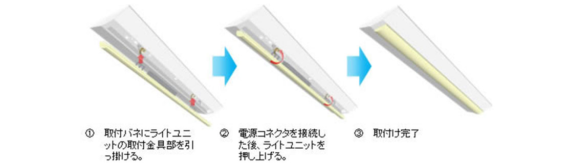 一般用 40形 LEDベースライトユニット 5200lm - DLU45204/N-N8