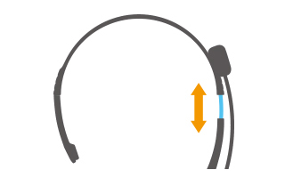 使いやすい長さに調整できる 使いやすい長さに調整できる