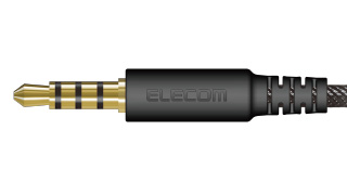 φ3.5mm4極ミニプラグを搭載 φ3.5mm4極ミニプラグを搭載