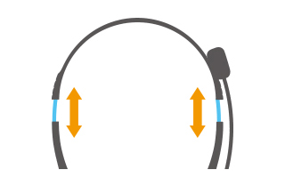 使いやすい長さに調整できる 使いやすい長さに調整できる