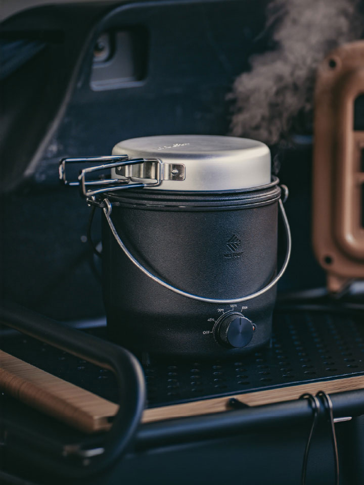 NESTOUT 電気調理器 COOKER-1(500W) - HAC-NECK01BK