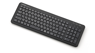 奥行きサイズを抑えたコンパクトなBluetoth®キーボード 奥行きサイズを抑えたコンパクトなBluetoth®キーボード