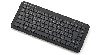机の上のスペースを有効に使えるBluetooth®キーボード 机の上のスペースを有効に使えるBluetooth®キーボード