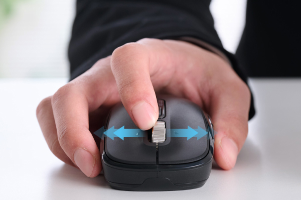 チルトホイール搭載