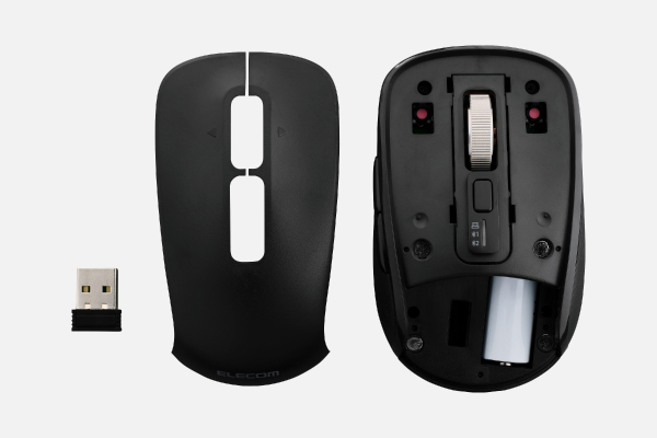 電池交換式マウス