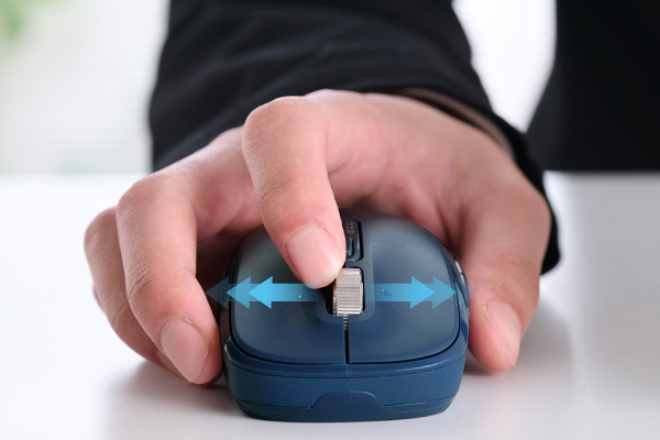 チルトホイール搭載