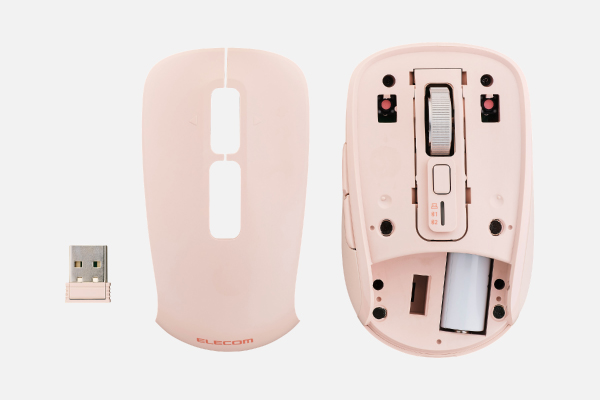 電池交換式マウス