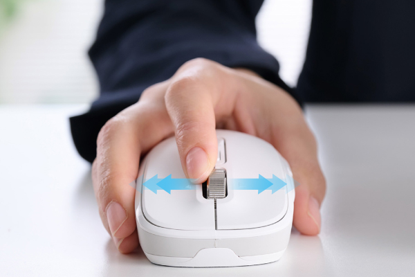 チルトホイール搭載