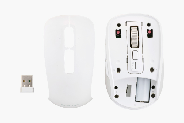 電池交換式マウス