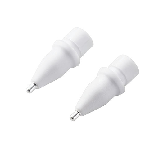 Apple Pencil 交換ペン先/2個入り/金属製/極細 - P-TIPAP01