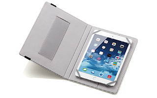 装着したままタブレットを操作できる 装着したままタブレットを操作できる