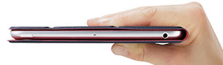 スリムなスタイルを実現したiPad mini用フラップカバー