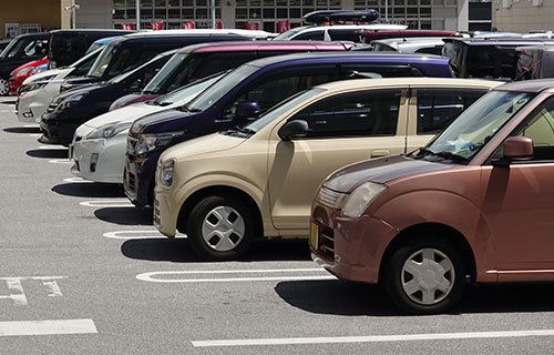 駐車場（いたずら対策）