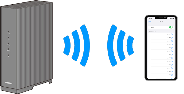 Wi-Fi接続のイメージ画像