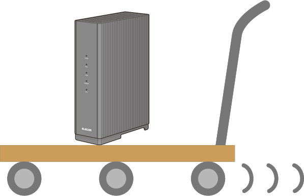 製品を移動させるイメージ画像