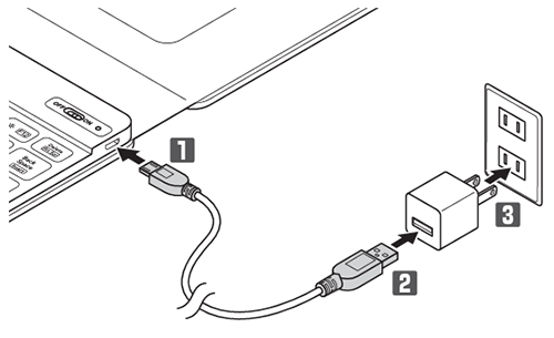 電池を入れる