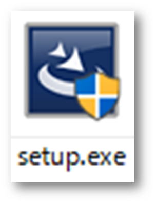 setup.exeのアイコン