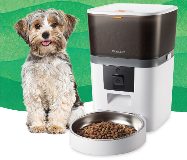 ユーザーズマニュアル - スマホ対応カメラ付き自動給餌器（猫・小中型