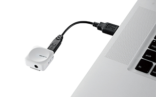 パソコンなどへの接続も可能 パソコンなどへの接続も可能